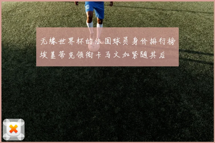 无缘世界杯的法国球员身价排行榜埃基蒂克领衔卡马文加紧随其后